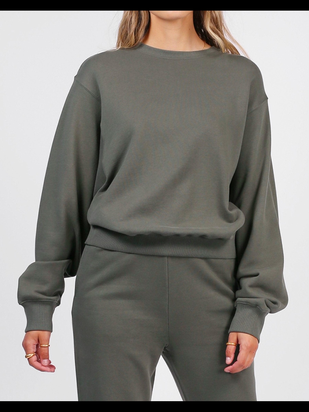 Brunette The Label Crewneck Sweatshirt S/M